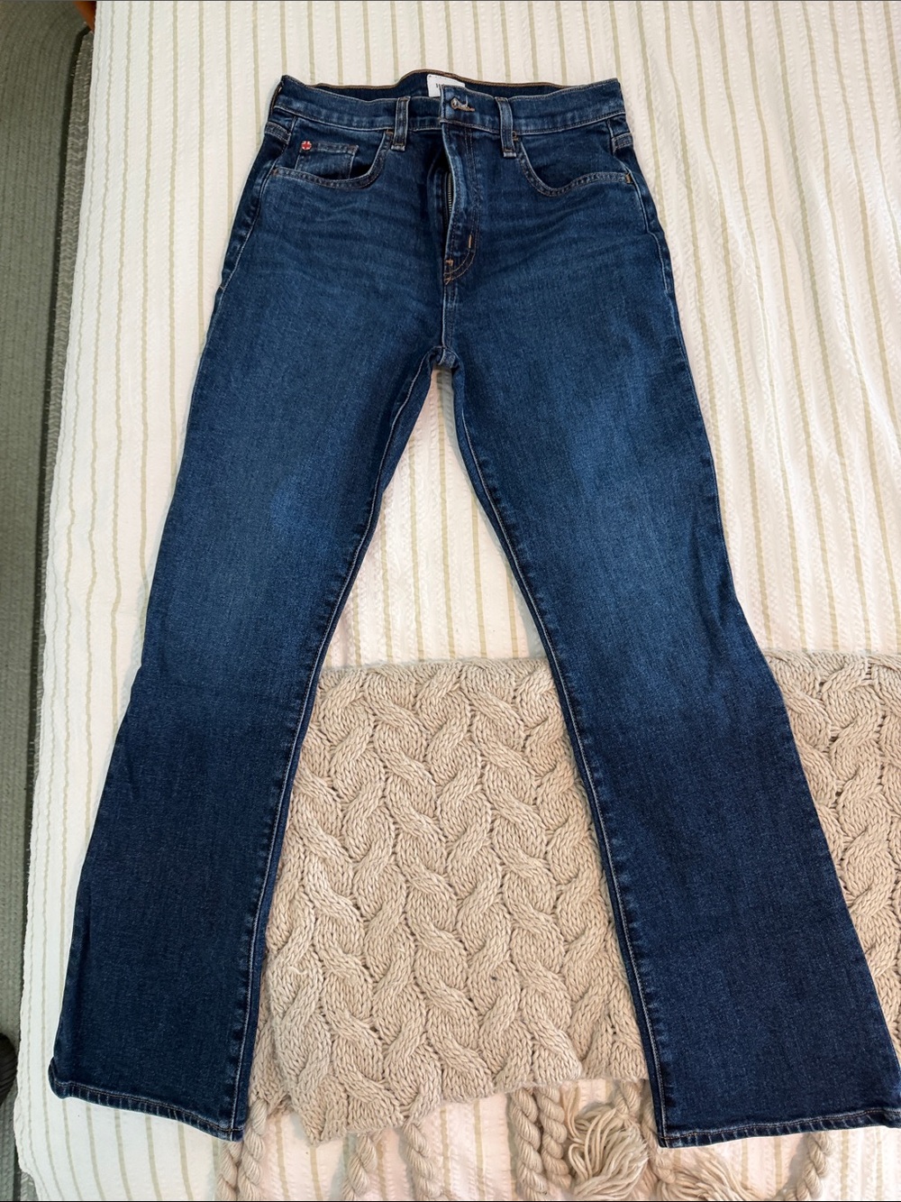 Hudson Jeans Dark Blue Flare Jeans